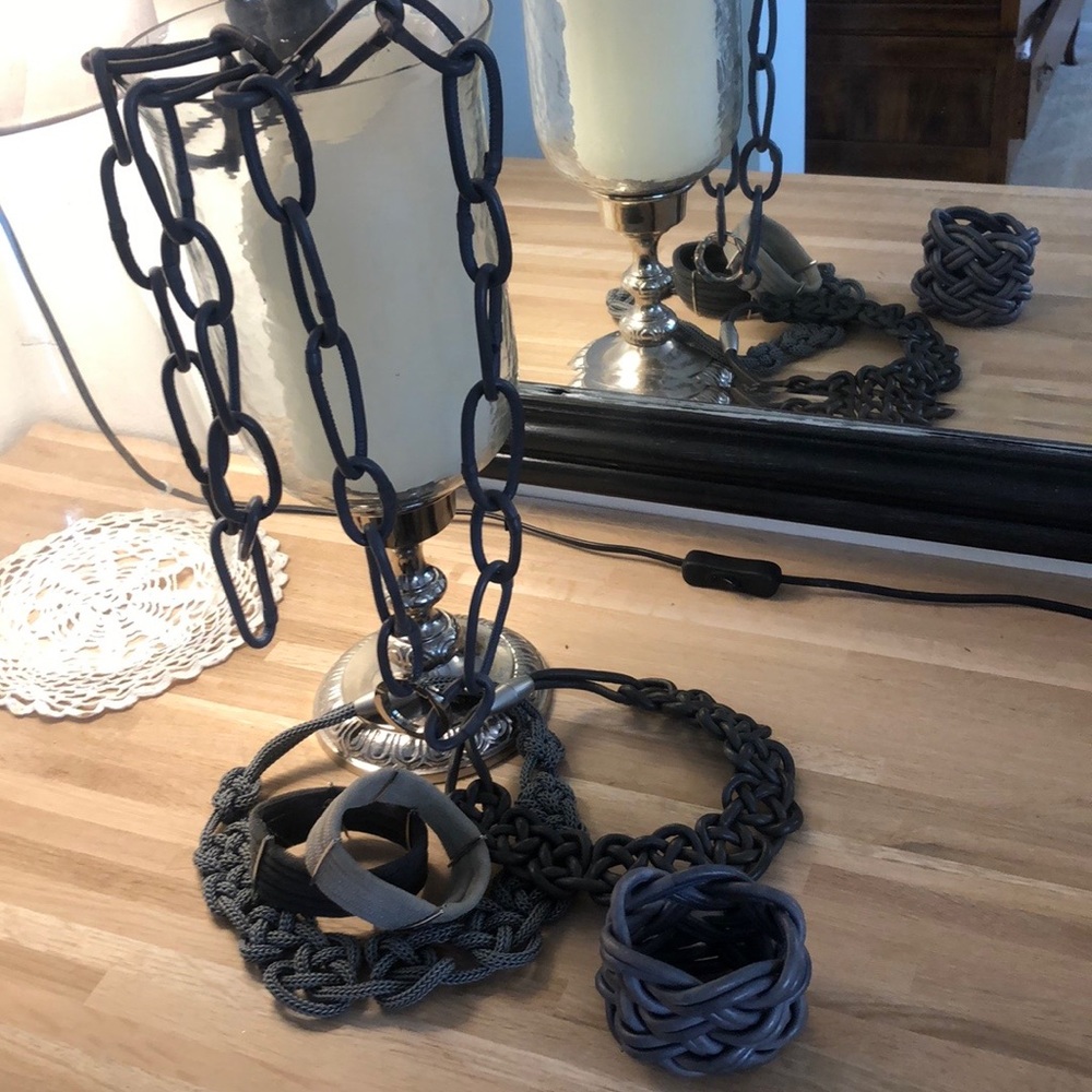 Cord necklace